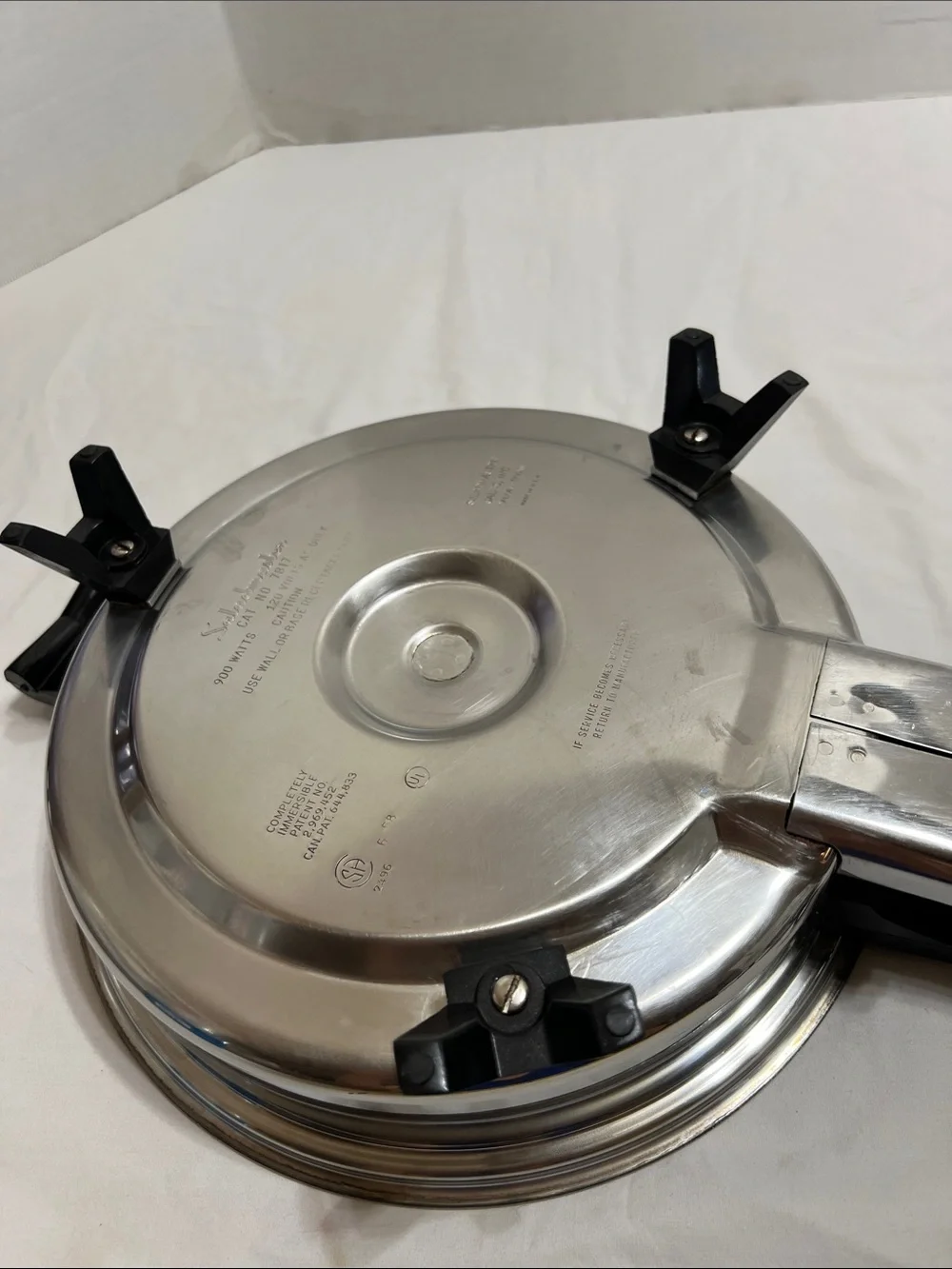 Saladmaster 11” Stainless Steel Electric Oil Core Skillet